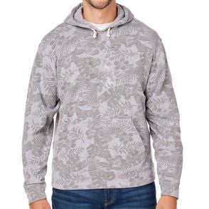 J America Triblend Pullover Fleece Hooded Sweatshirt