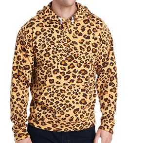 J America Triblend Pullover Fleece Hooded Sweatshirt