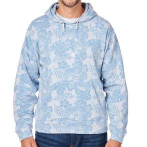 J America Triblend Pullover Fleece Hooded Sweatshirt