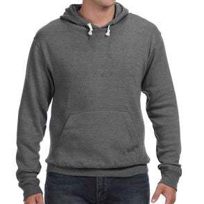 J America Triblend Pullover Fleece Hooded Sweatshirt