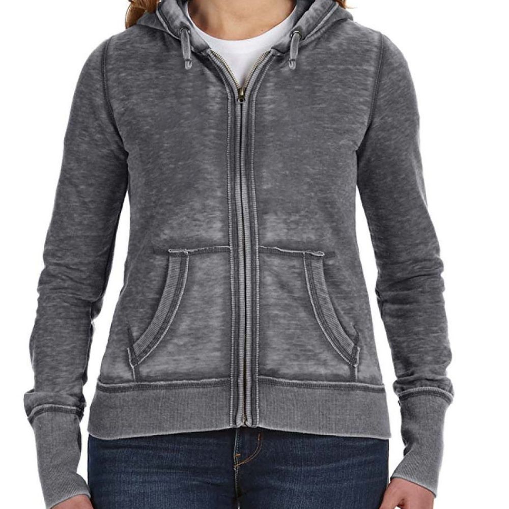 J America Zen Women's Zip Up Hoodie