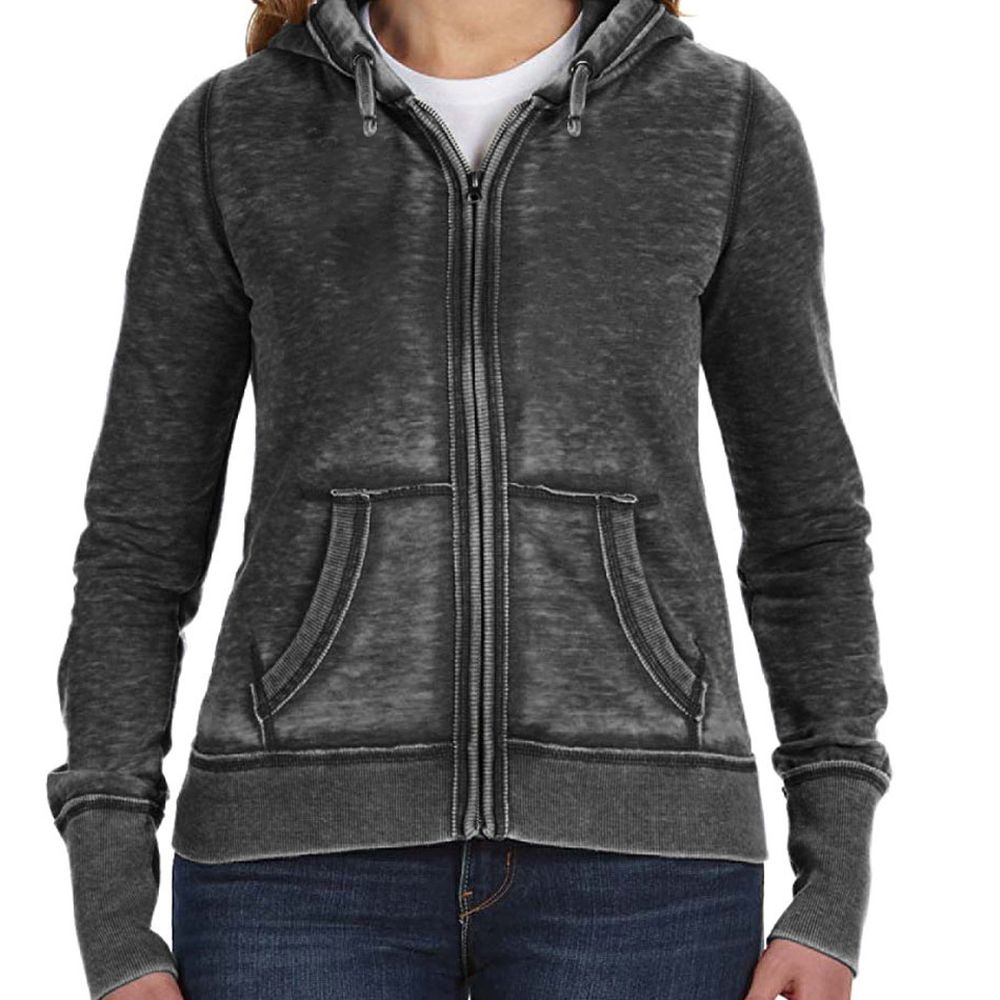 J America Zen Women's Zip Up Hoodie