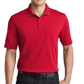 Port Authority Dry Zone UV Micro-Mesh Pocket Polo