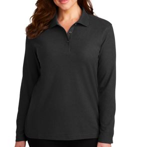 Port Authority Women's Silk Touch Long Sleeve Polo