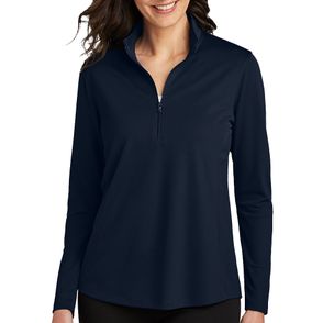 Port Authority Women's Dry Zone UV Micro-Mesh 1/4-Zip