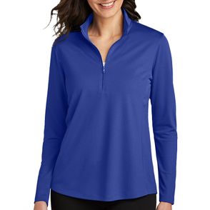 Port Authority Women's Dry Zone UV Micro-Mesh 1/4-Zip