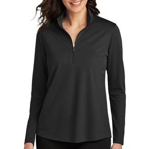 Port Authority Women's Dry Zone UV Micro-Mesh 1/4-Zip