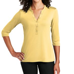 Port Authority Women's UV Choice Pique Henley
