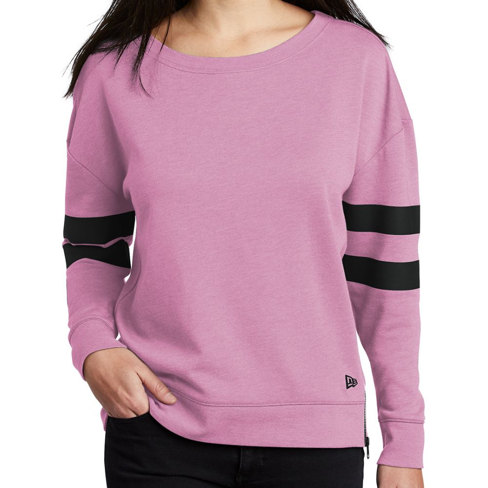 New Era Women's Tri-Blend Fleece Varsity Crew