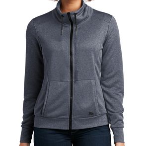 New Era Women's Performance Terry Full-Zip Cowl