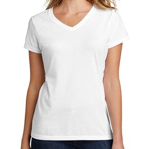 Port & Company Ladies Tri-Blend V-Neck Tee