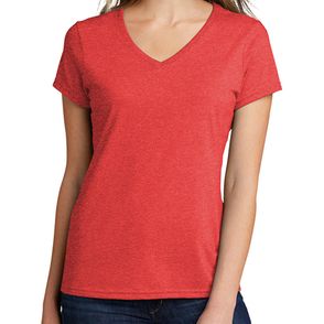Port & Company Ladies Tri-Blend V-Neck Tee