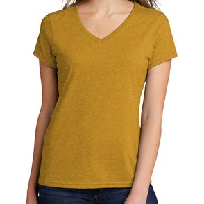 Port & Company Ladies Tri-Blend V-Neck Tee