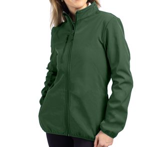 Clique by Cutter & Buck Trail Stretch Softshell Full-Zip Women's Jacket