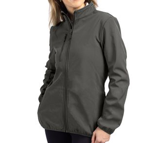 Clique by Cutter & Buck Trail Stretch Softshell Full-Zip Women's Jacket