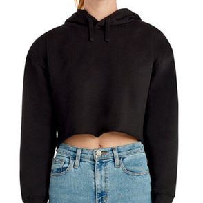 Lane Seven Women's Cropped Fleece Hoodie