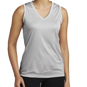 Sport-Tek Women's Sleeveless PosiCharge Competitor V-Neck Tee
