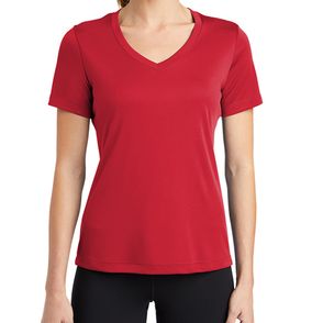 Sport-Tek Ladies PosiCharge Competitor™ V-Neck Tee