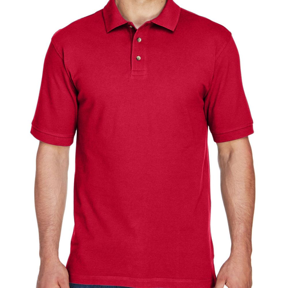 Harriton Ringspun Cotton Pique Polo