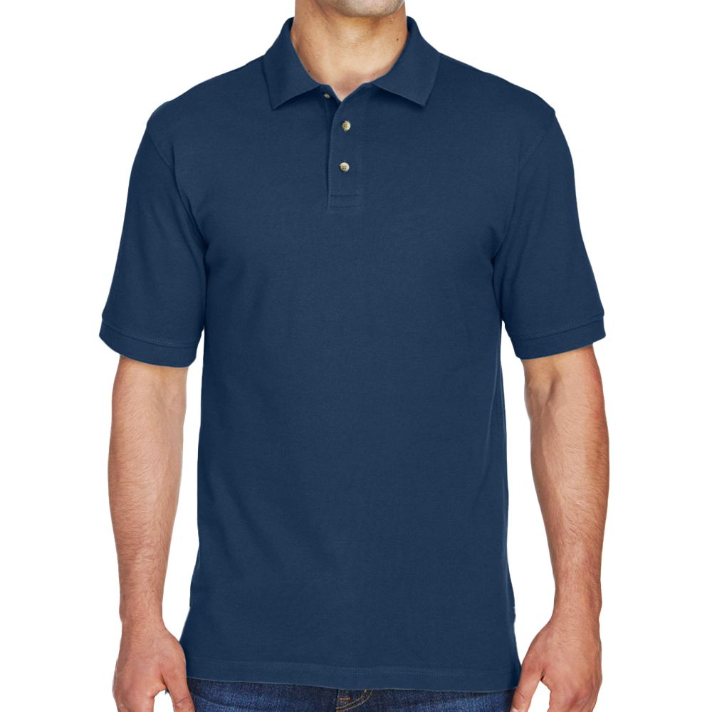 Men's Tall 6 oz. Ringspun Cotton Piqu Short-Sleeve Polo