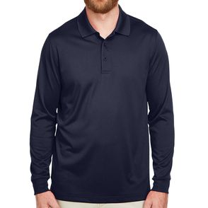 Harriton Men's Advantage Snag Protection Plus IL Long Sleeve Polo
