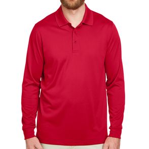Harriton Men's Advantage Snag Protection Plus IL Long Sleeve Polo