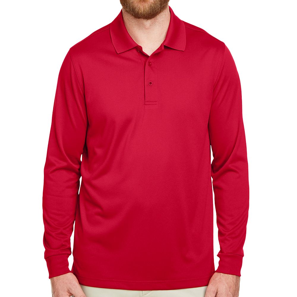 Men's Tall Advantage Long Sleeve Snag Protection Plus IL Polo