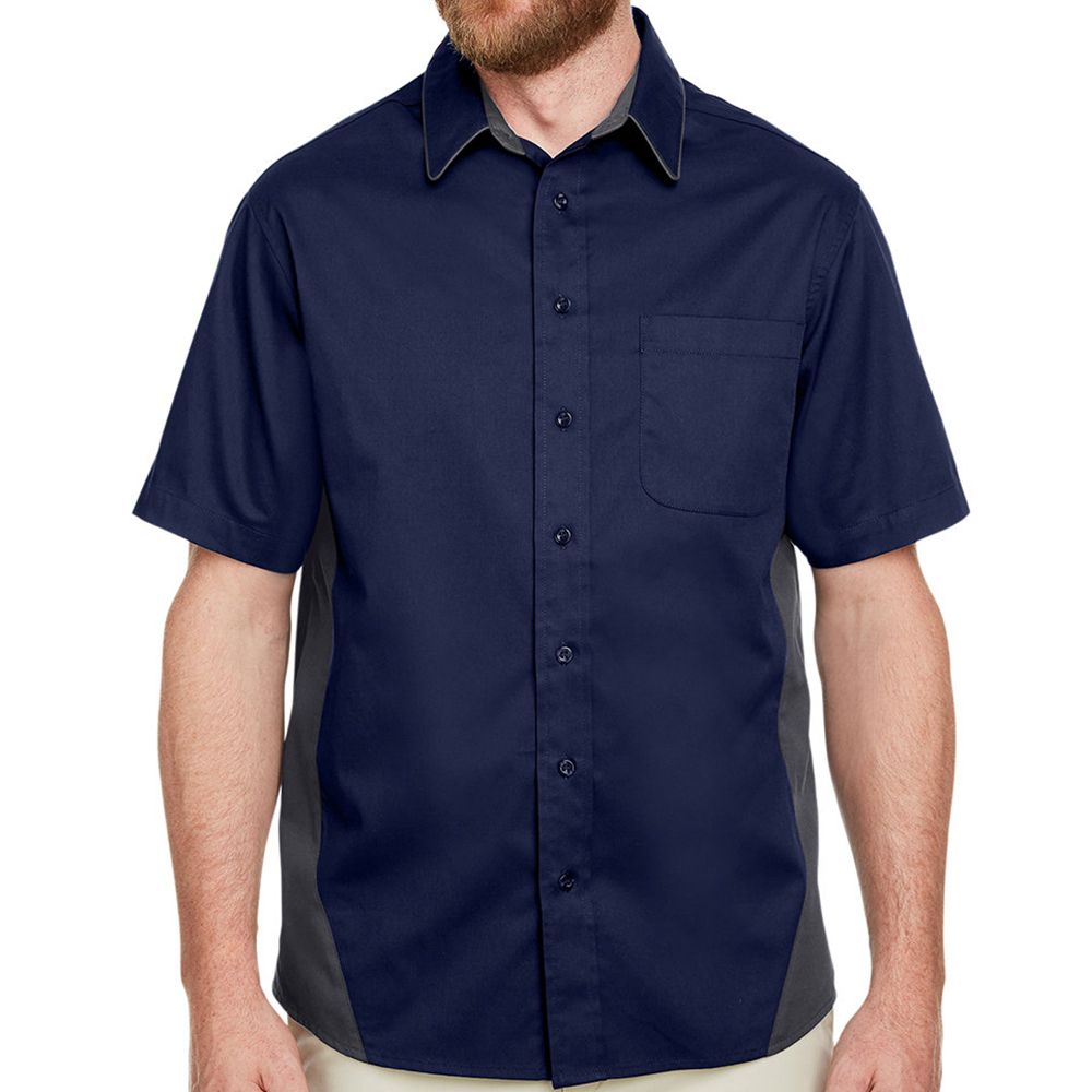 Men's Tall Flash IL Colorblock Short Sleeve Shirt