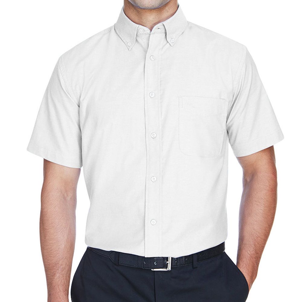 Harriton Short Sleeve Oxford Shirt