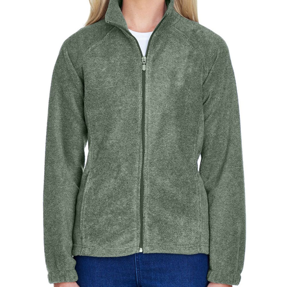 Harriton Women's Fleece Zip Up Jacket