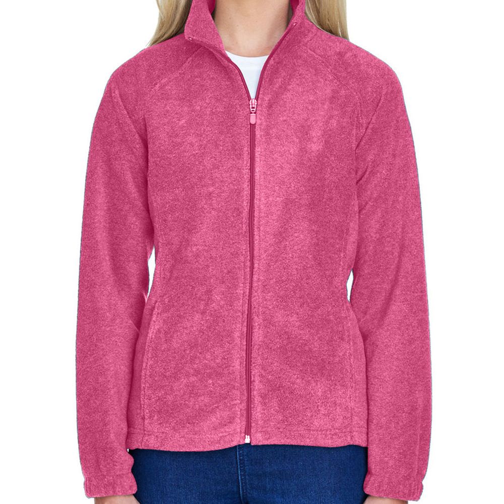 Harriton Women's Fleece Zip Up Jacket