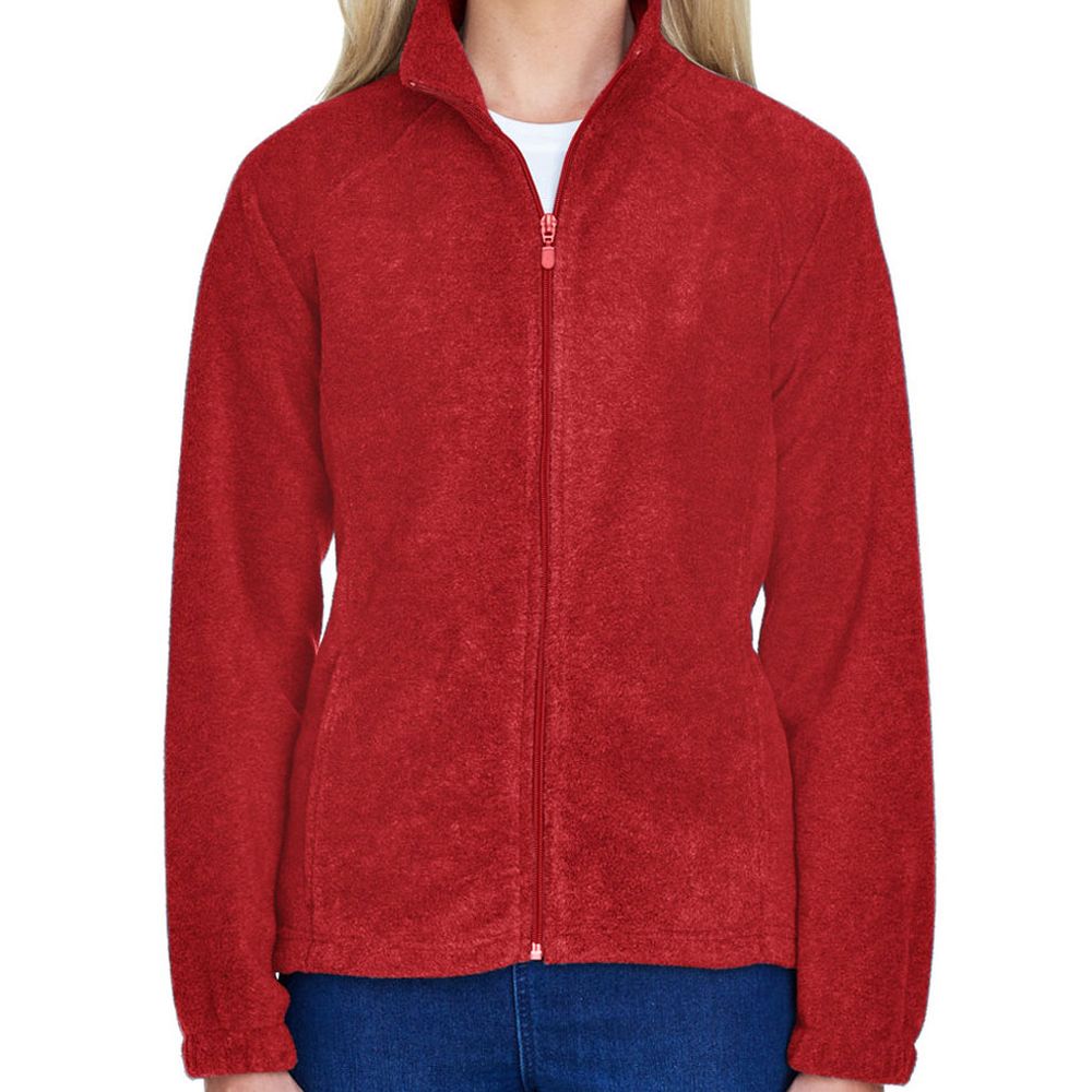 Harriton Women's Fleece Zip Up Jacket