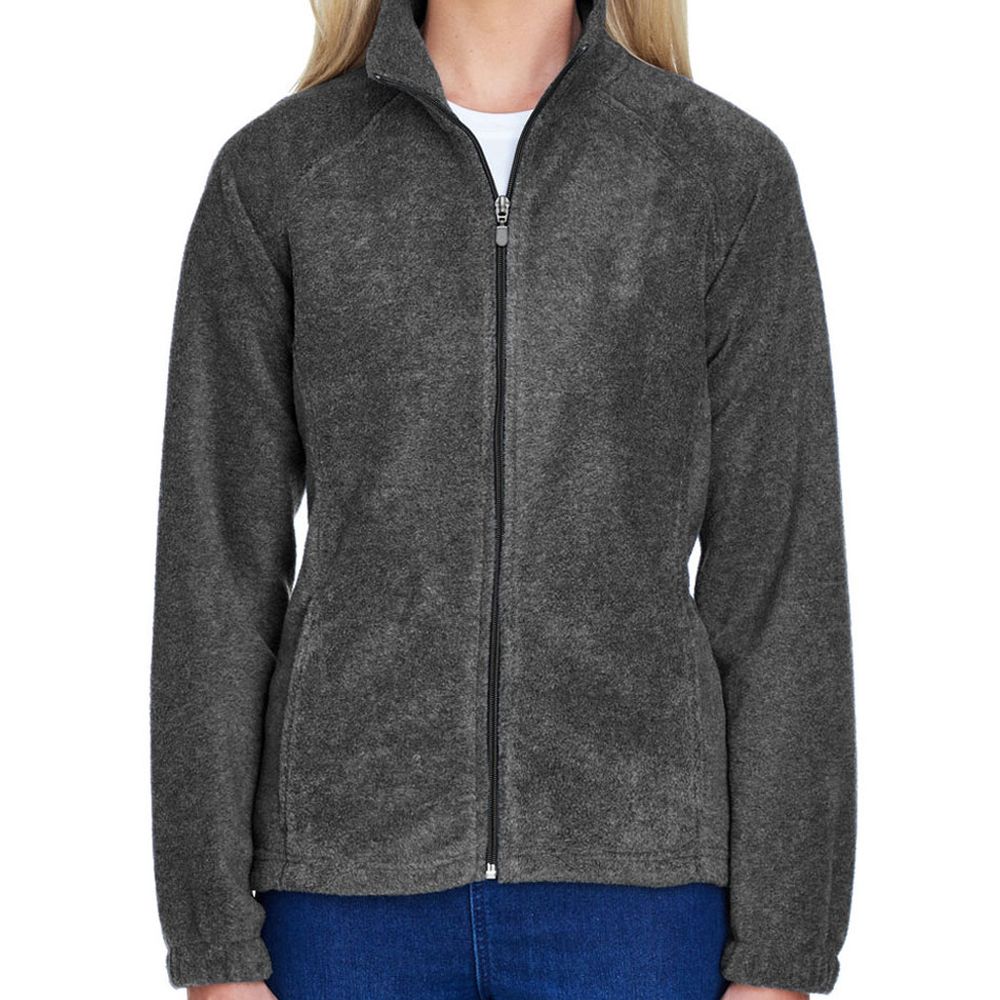 Harriton Women's Fleece Zip Up Jacket