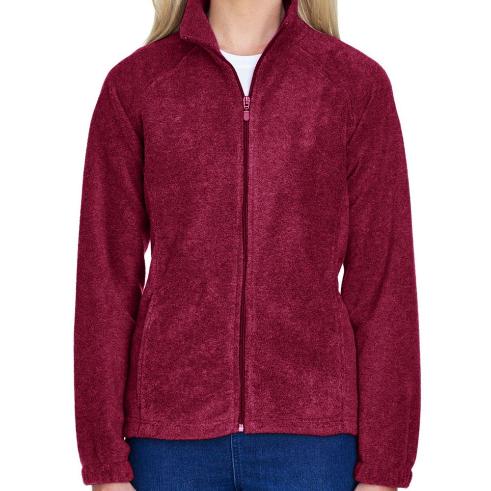 Harriton Women's Fleece Zip Up Jacket