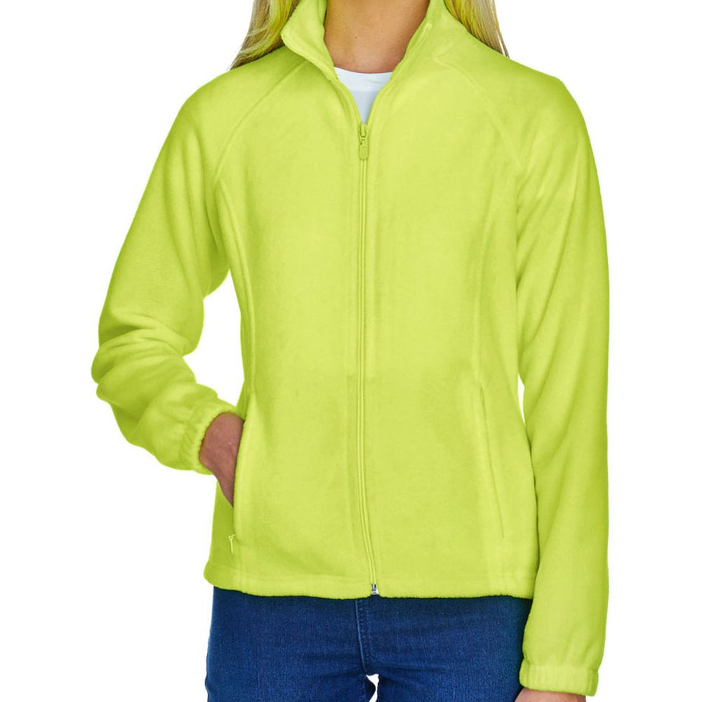 Harriton Women's Fleece Zip Up Jacket