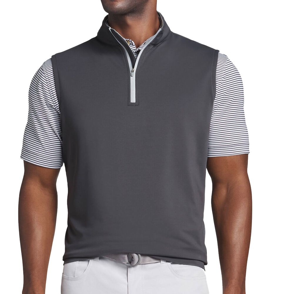 Peter Millar Galway Performance Quarter-Zip Vest