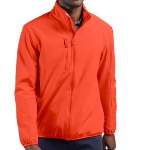 Clique by Cutter & Buck Trail Stretch Softshell Full-Zip Jacket
