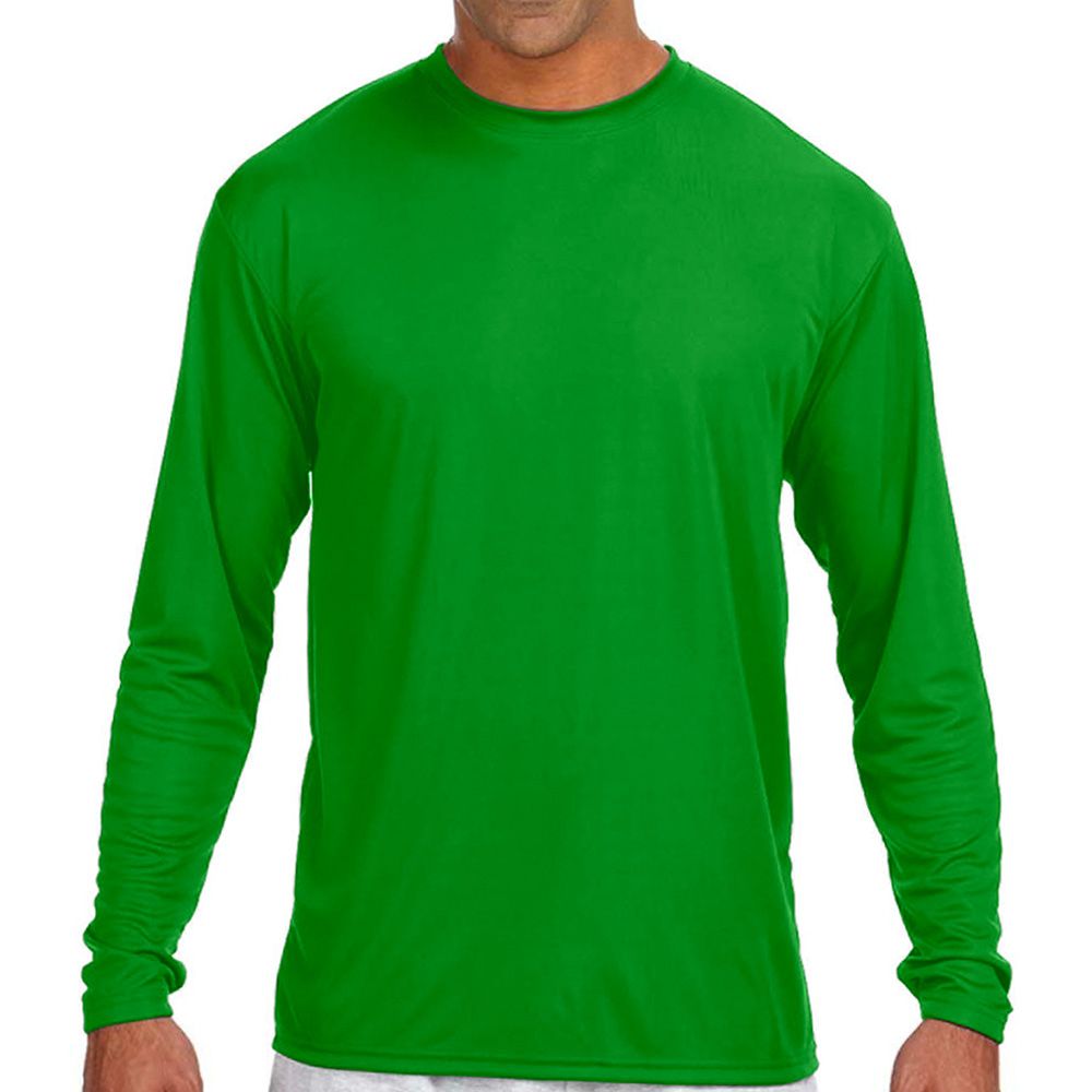 A4 Moisture Wicking Long Sleeve Shirt