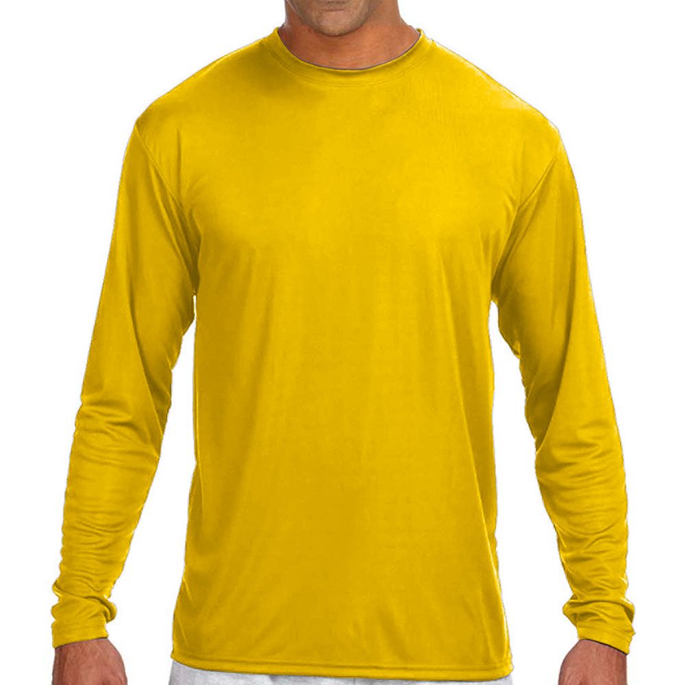 A4 Moisture Wicking Long Sleeve Shirt