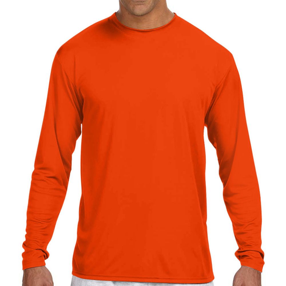 A4 Moisture Wicking Long Sleeve Shirt