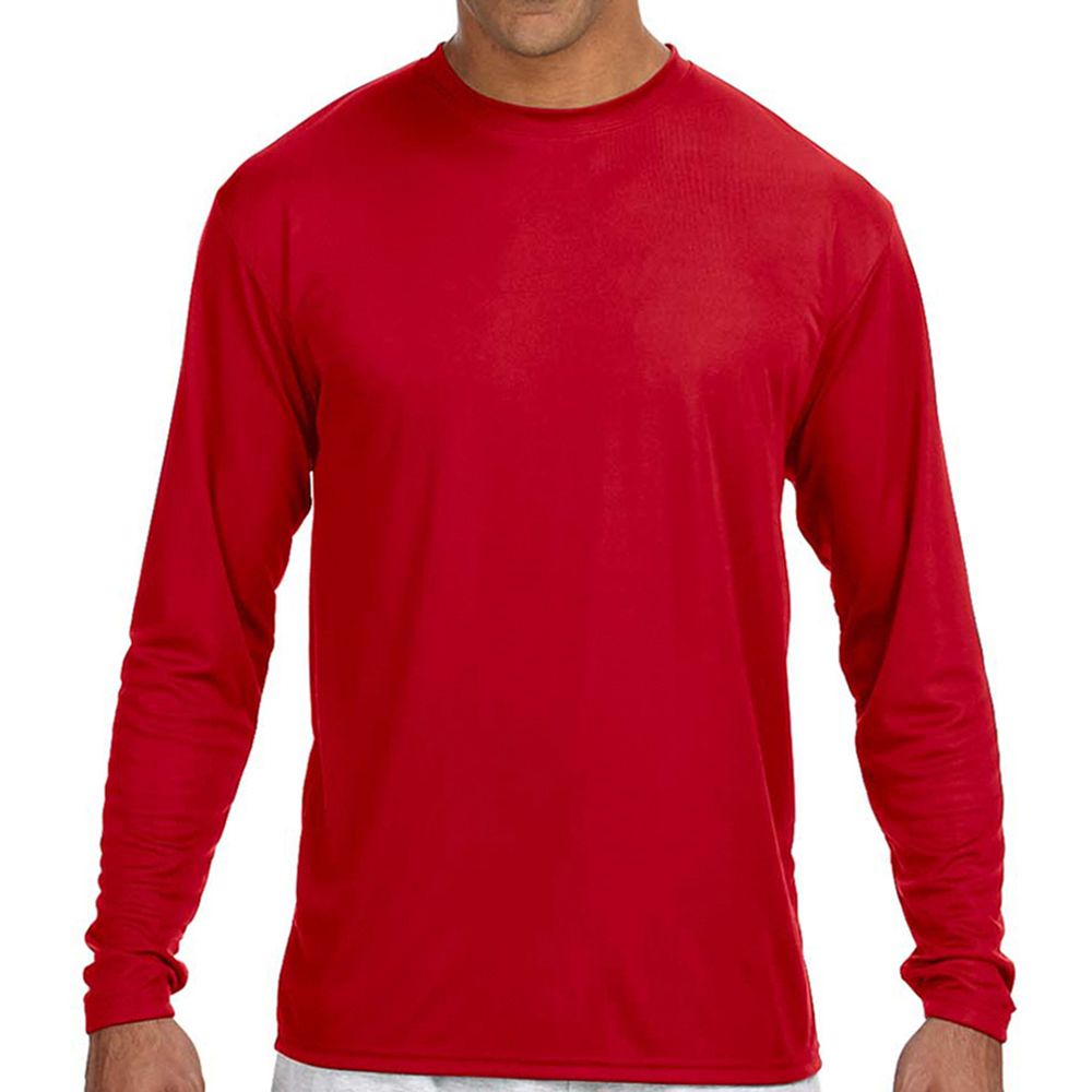 A4 Moisture Wicking Long Sleeve Shirt