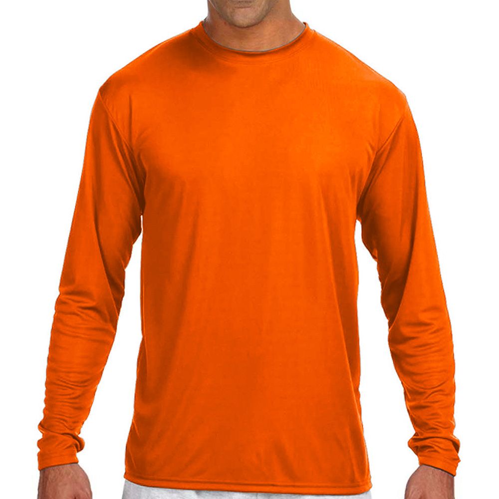 A4 Moisture Wicking Long Sleeve Shirt