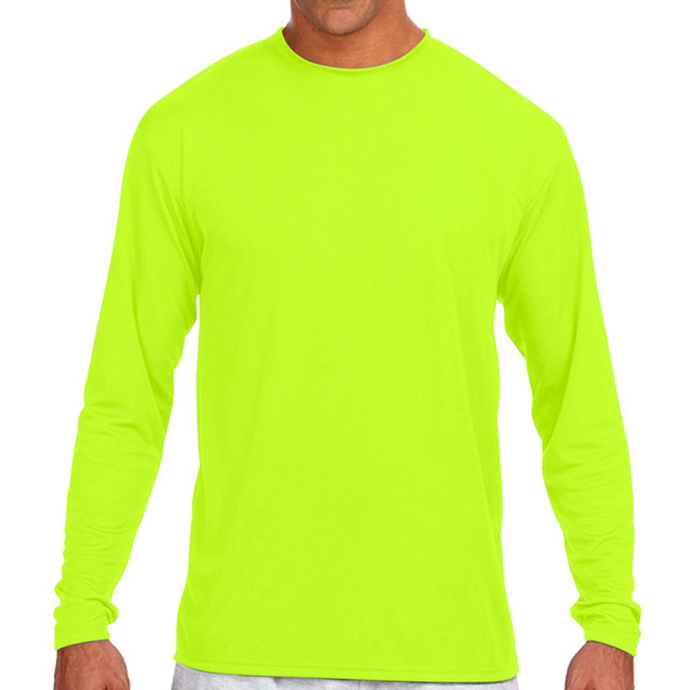 A4 Moisture Wicking Long Sleeve Shirt