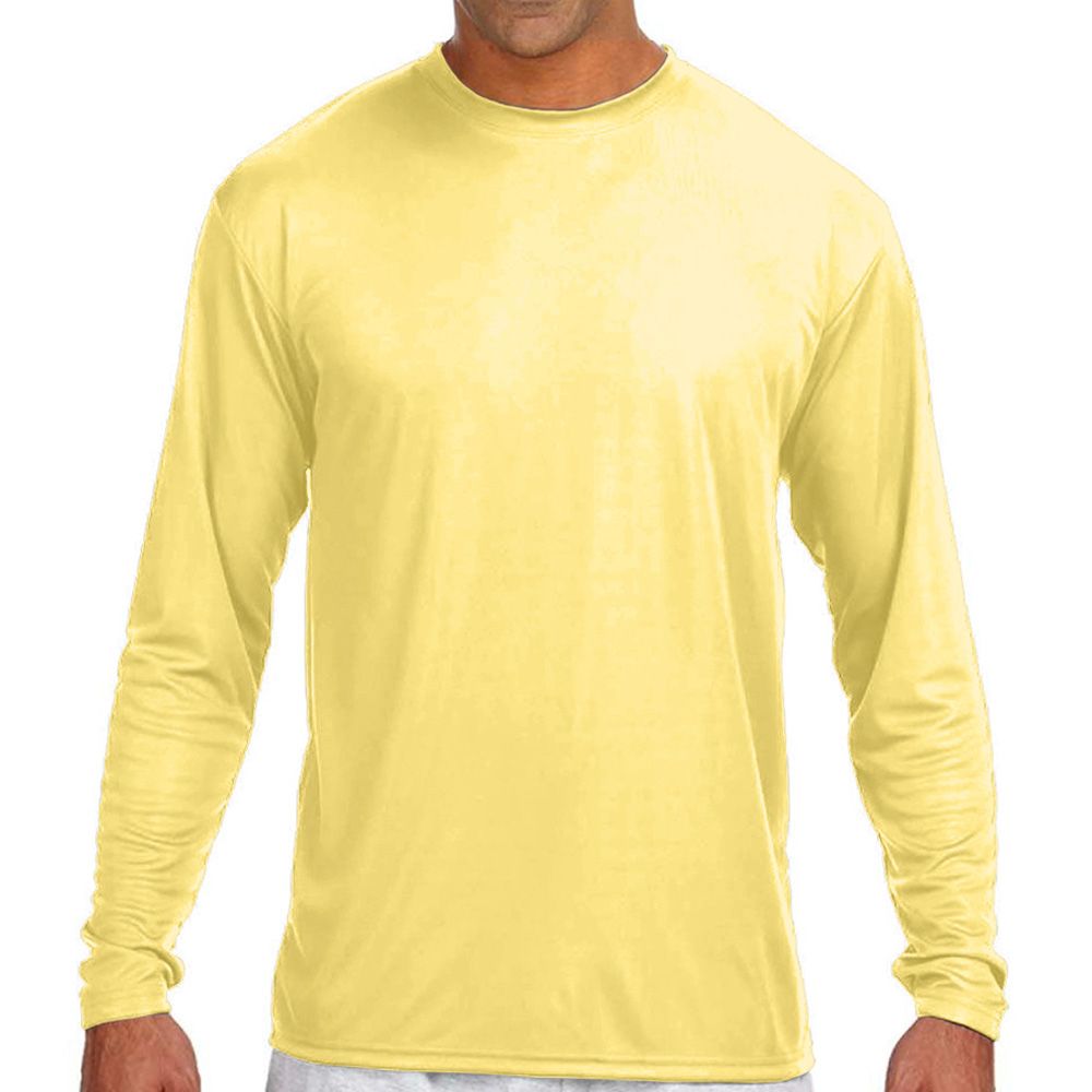 A4 Moisture Wicking Long Sleeve Shirt