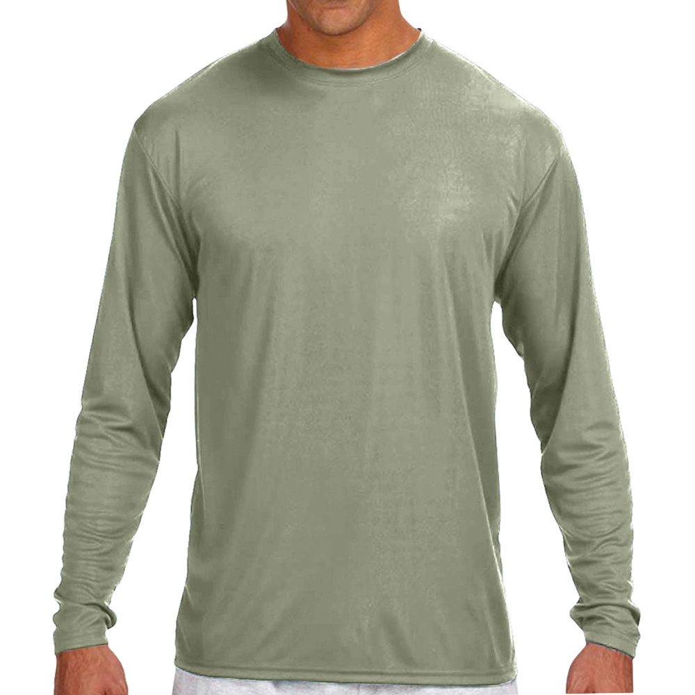 A4 Moisture Wicking Long Sleeve Shirt