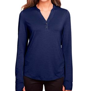 North End Ladies' JAQ Snap-Up Stretch Performance Pullover