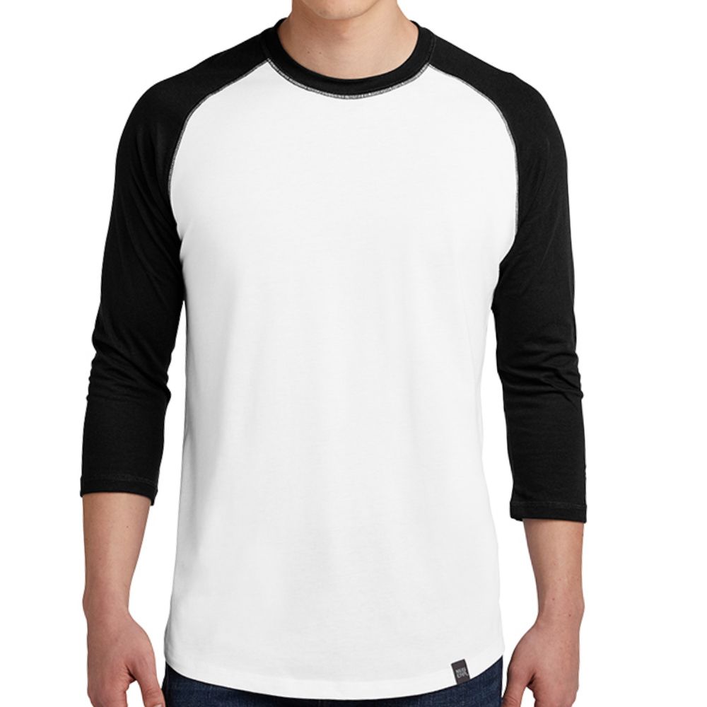 New Era Heritage Blend Baseball Raglan Tee