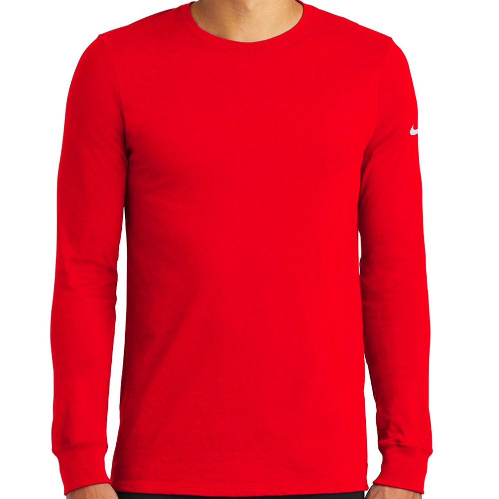 Nike Dri-Fit Cotton/Poly Long Sleeve Tee