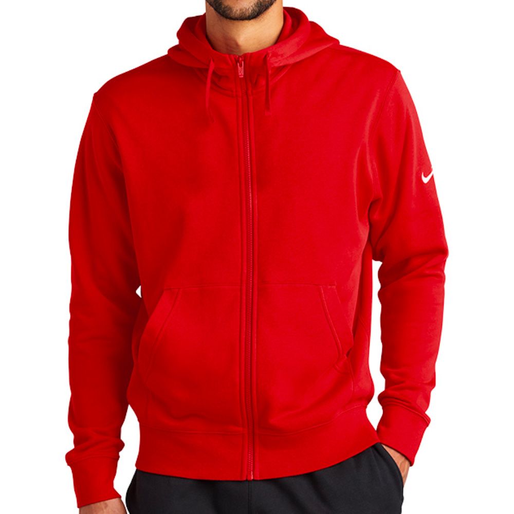 Nike Club Fleece Sleeve Swoosh Full-Zip Hoodie