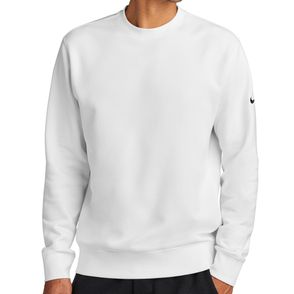 Nike Club Fleece Sleeve Swoosh Crew